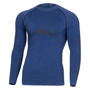ΜΠΛΟΥΖΑ ΙΣΟΘΕΡΜΙΚΗ ΑΝΔΡΙΚΗ ΜΑΚΡΥΜΑΝΙΚΗ BODYDRY ROYAL CASUAL LS BLUE