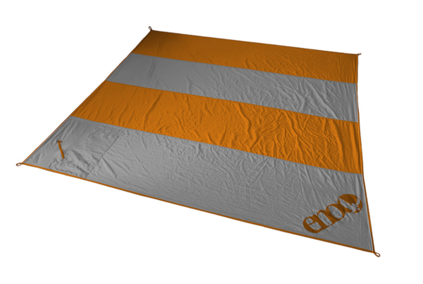 Υπόστρωμα παραλίας Eno Islander Orange-Grey 185x185cm