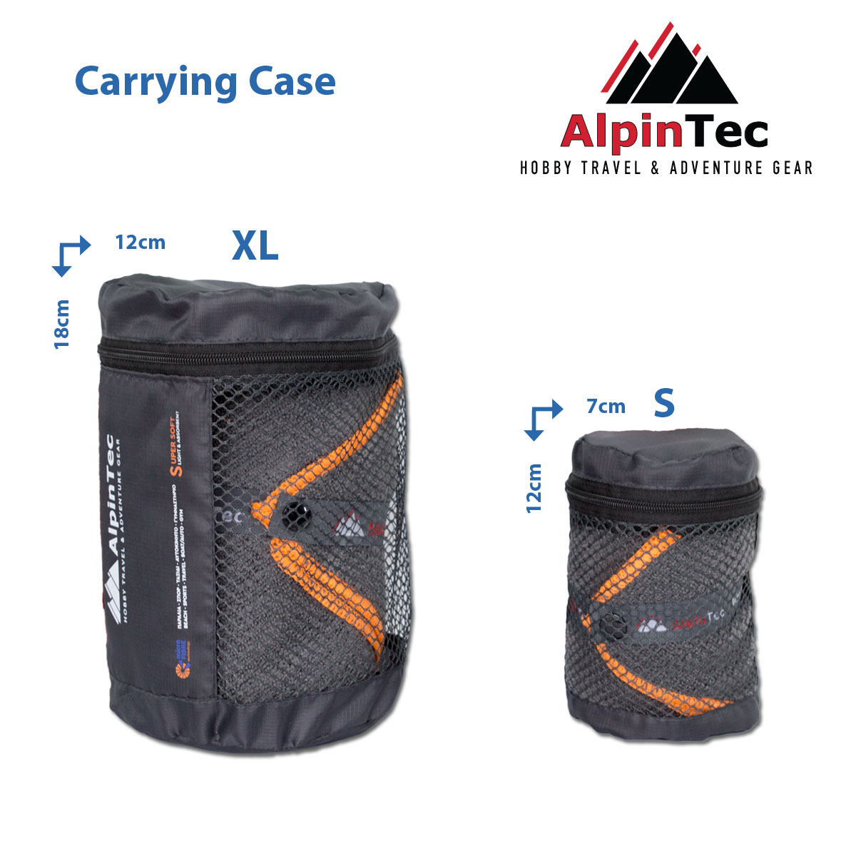 Πετσέτα Microfiber Alpine Tec Drysoft Antibacterial 75x150cm - Image 5