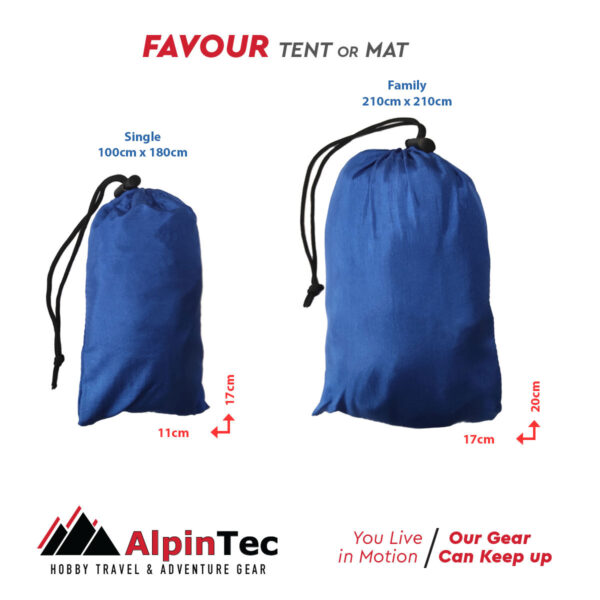 Ψάθα Alpin Tec Favour Single 100x180 - Image 11