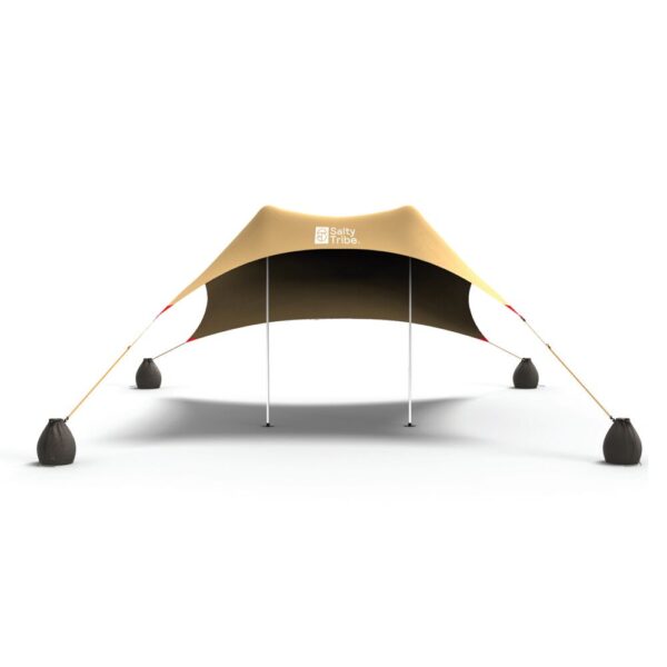 SALTY TRIBE Aeolians Umbra Beach Elastic Tent 200x200 cm, Τέντα Παραλίας με Προστασία UV, TRI-044 /Sand - Image 6