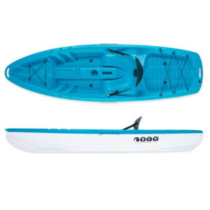 SCK Tipsy 254 μονοθέσιο καγιάκ με λευκή γάστρα | Μπλε-Άσπρο