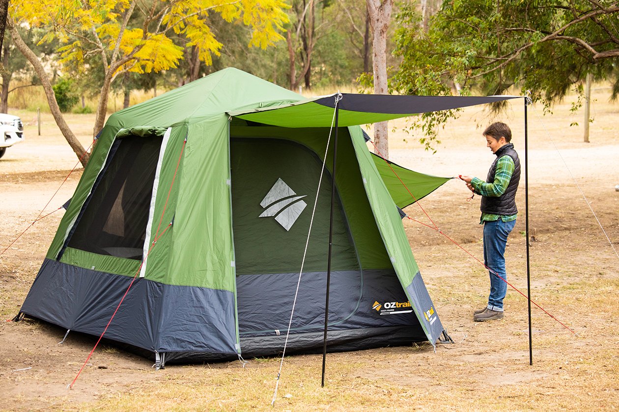 OZTRAIL Fast Frame 4P Tent, Αυτόματη Σκηνή 4 Ατόμων, 240 x 220 x 195(ύψος) cm, 10000111