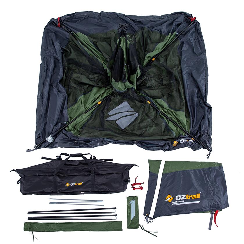 OZTRAIL Fast Frame 4P Tent, Αυτόματη Σκηνή 4 Ατόμων, 240 x 220 x 195(ύψος) cm, 10000111