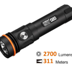Φακός υποβρύχιος Acebeam D20 +Battery