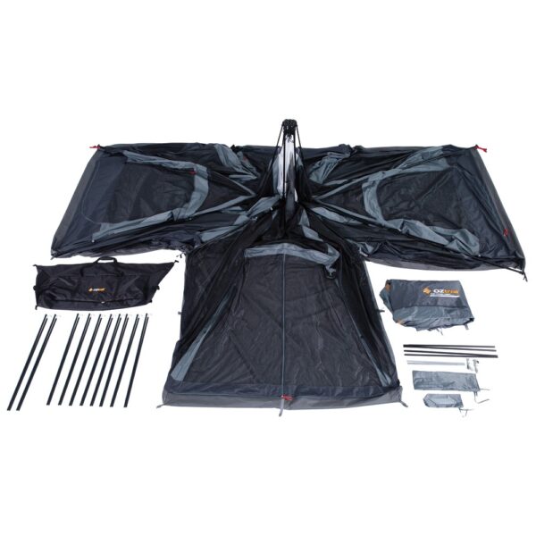 OZTRAIL Fast Frame Lumos 12P Tent Block Out, Αυτόματη Σκηνή 12 Ατόμων, 600 x 220/180 x 200(ύψος) cm, 10000119