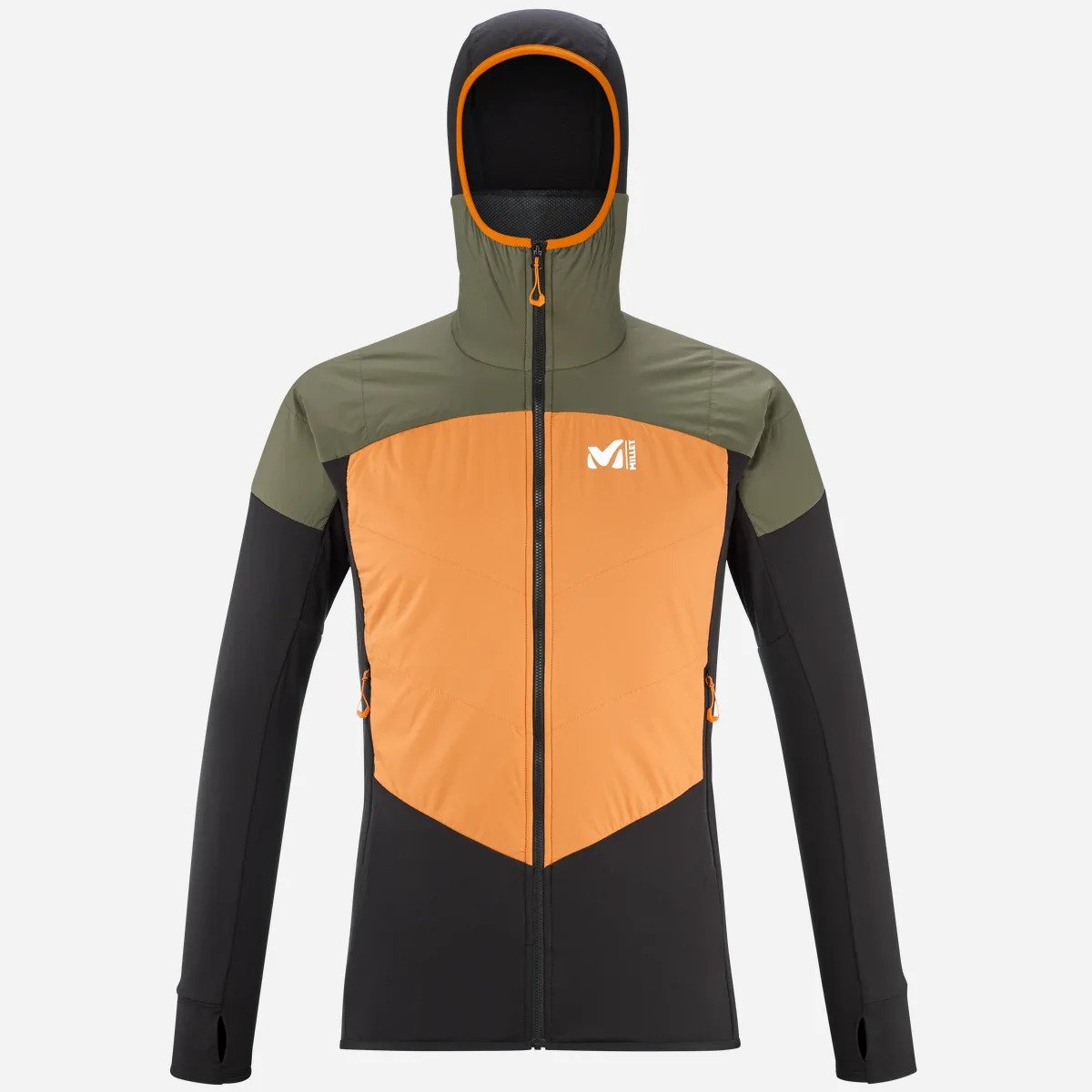 Μπουφάν ski ανδρικό fleece Millet RUTOR ALPHA HOODIE M /Khaki