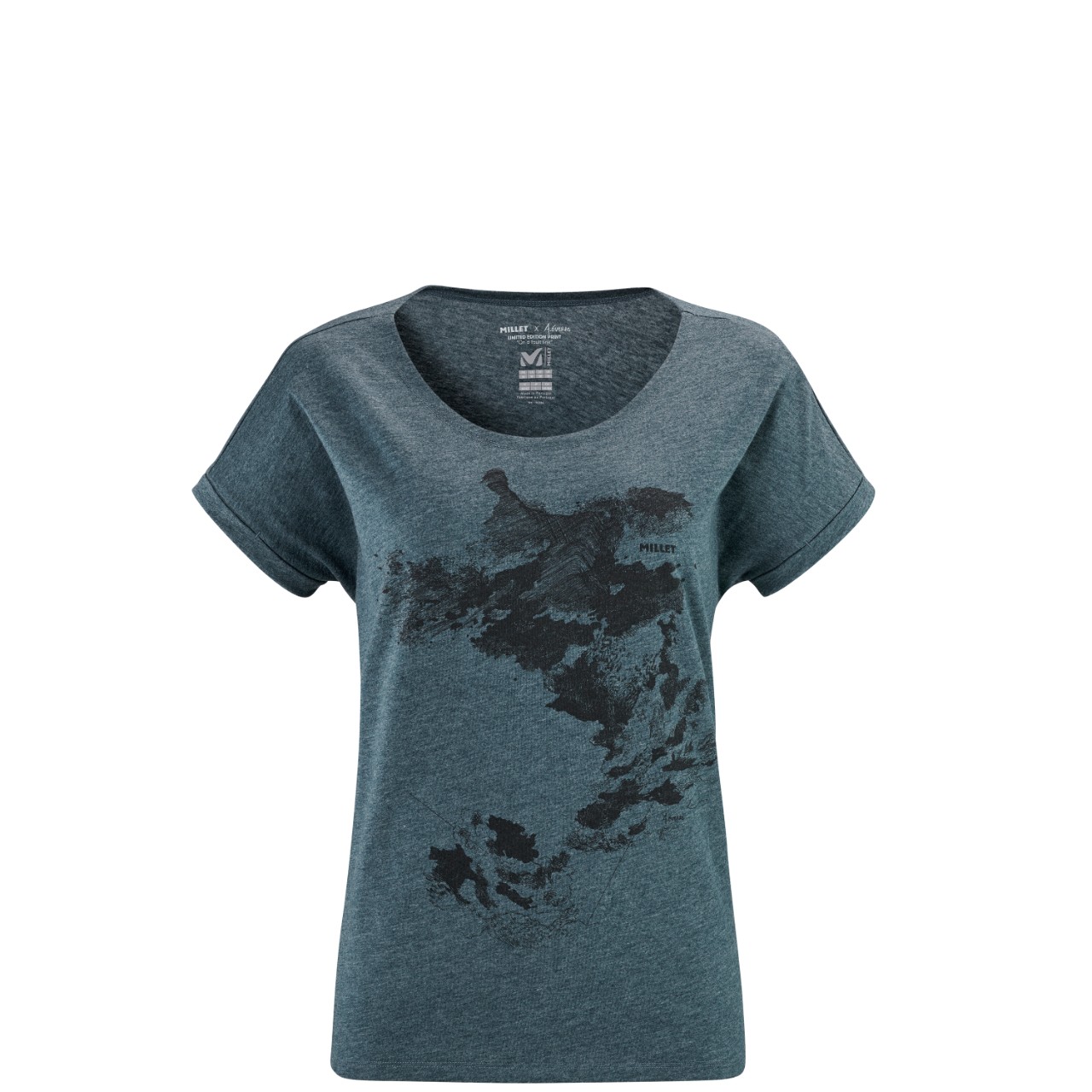 T-shirt Γυναικείο Millet Angel Limited Asphalte
