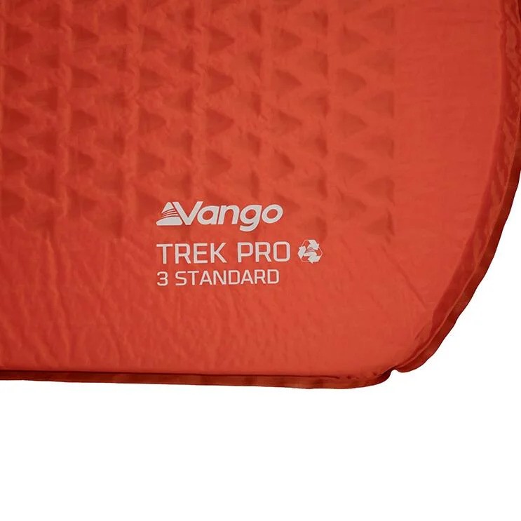 VANGO Trek Pro3 Standard Self-Inflating Mat 1P, Αυτοφούσκωτο Στρώμα Ύπνου Μονό, 183 x 51 x 3 cm, SMSTREKPR000001 /Red