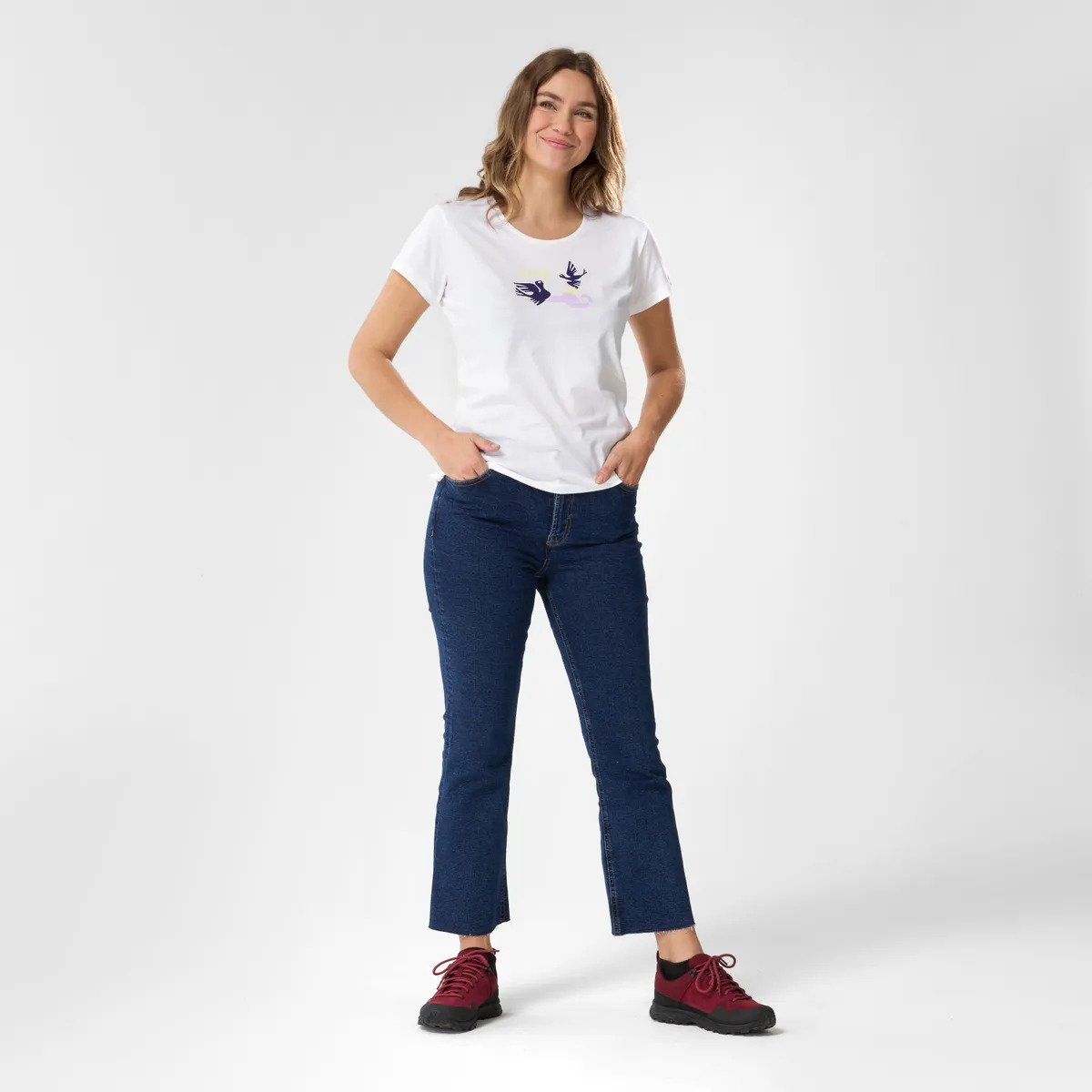 Γυναικείο t-shirt Lafuma PEARL TEE W /White