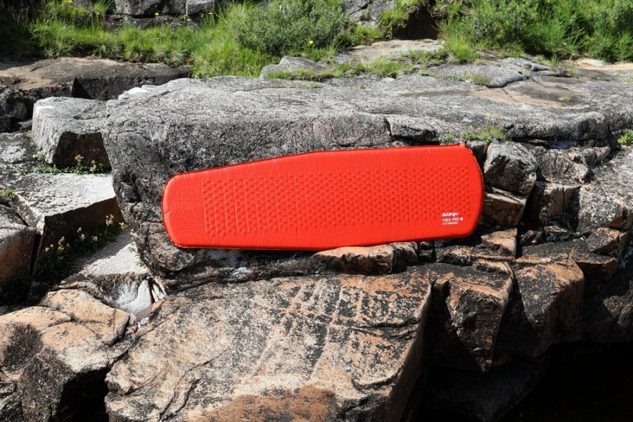VANGO Trek Pro3 Standard Self-Inflating Mat 1P, Αυτοφούσκωτο Στρώμα Ύπνου Μονό, 183 x 51 x 3 cm, SMSTREKPR000001 /Red