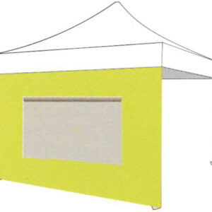 Τοίχος Πλαϊνός με Παράθυρο για Επαγγελματικό Gazebo