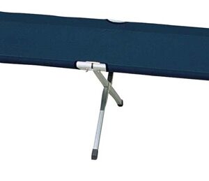 ΚΡΕΒΑΤΙ ΡΑΝΤΖΟ ΑΛΟΥΜΙΝΙΟΥ ΜΕ ΜΕΤΑΛΛΙΚΑ ΠΟΔΙΑ ΜΠΛΕ PVC 600D ΠΤΥΣΣΟΜΕΝΟ ΣΕ ΤΣΑΝΤΑΚΙ