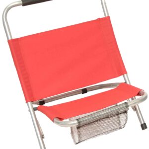 ΚΑΡΕΚΛΑ ΠΑΡΑΛΙΑΣ ΜΕΤΑΛΛΙΚΗ ΚΟΚΚΙΝΟ POLYESTER 600D