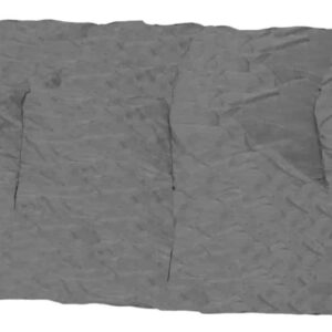 CAMPUS ΥΠΝΟΣΑΚΟΣ KRAKATOA ΓΚΡΙ ΜΕ ΜΑΞΙΛΑΡΙ & ΘΗΚΗ ΣΥΜΠΙΕΣΗΣ 220x75cm