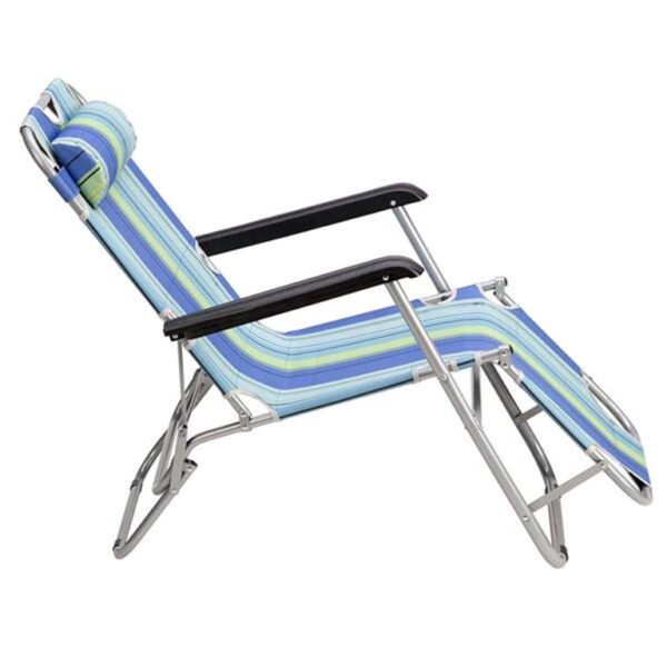 Ξαπλώστρα - Πολυθρόνα NC3024 Μπλε SUN LOUNGER NILS CAMP