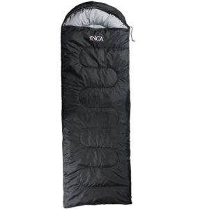 Υπνόσακος INCA Cozy με μαξιλάρι Μαύρο 220χ75cm