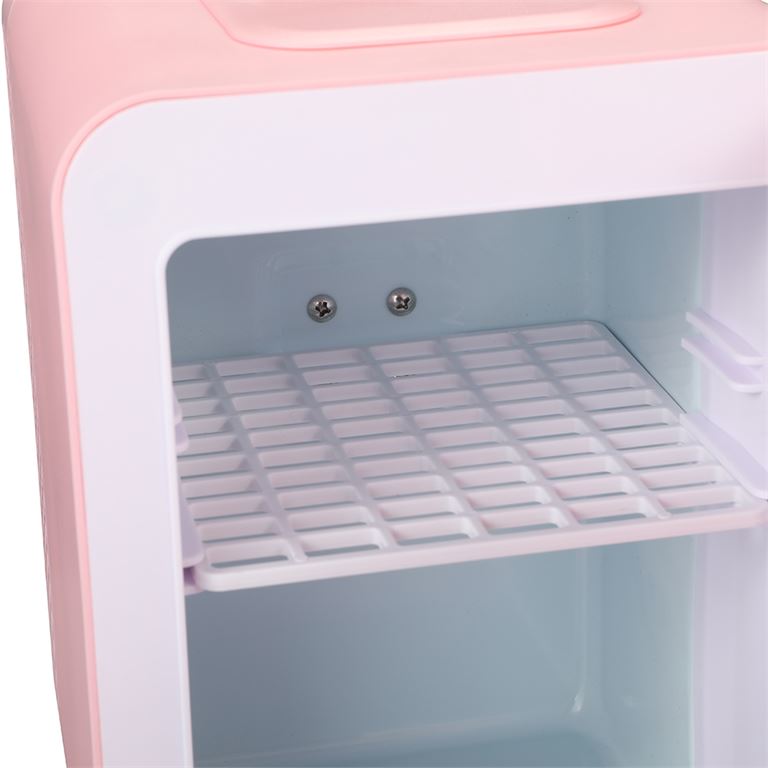 Mini Ψυγείο Καλλυντικών TempMaster Ροζ 4 ltr με καθρέφτη