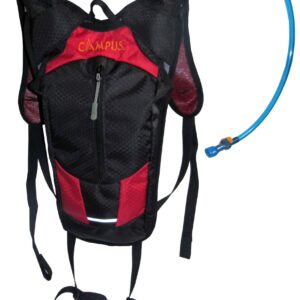 CAMPUS ΣΑΚΙΔΙΟ BIKE 6 Lt, ΜΑΥΡΟ-ΚΟΚΚΙΝΟ-ΠΕΡΙΕΧΕΙ ΣΑΚΟ ΝΕΡΟΥ 1,5 Lt.