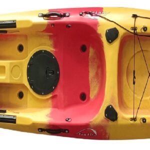 fortis ΚΑΥΑΚ RED-YELLOW L360xW77xD30cm ΜΟΝΟΘΕΣΙΟ ΜΕ ΠΕΤΑΛΙΕΡΑ