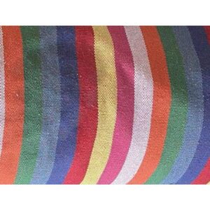 ΑΙΩΡΑ ΔΙΠΛΗ ΒΑΜΒΑΚΕΡΗ ΥΦΑΣΜΑΤΙΝΗ ΜΕ ΞΥΛΟ- ΔΙΑΣΤΑΣΕΙΣ:200 x125cm