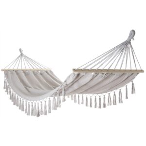 ΑΙΩΡΑ ΜΟΝΗ ΒΑΜΒΑΚΕΡΗ - ΔΙΑΣΤΑΣΕΙΣ:200 x100cm ΛΕΥΚΗ ΜΕ ΚΡΟΣΙΑ