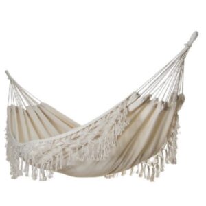 ΑΙΩΡΑ ΔΙΠΛΗ ΒΑΜΒΑΚΕΡΗ - ΔΙΑΣΤΑΣΕΙΣ:200 x150cm ΛΕΥΚΗ ΜΕ ΚΡΟΣΙ ΔΑΝΤΕΛΑ