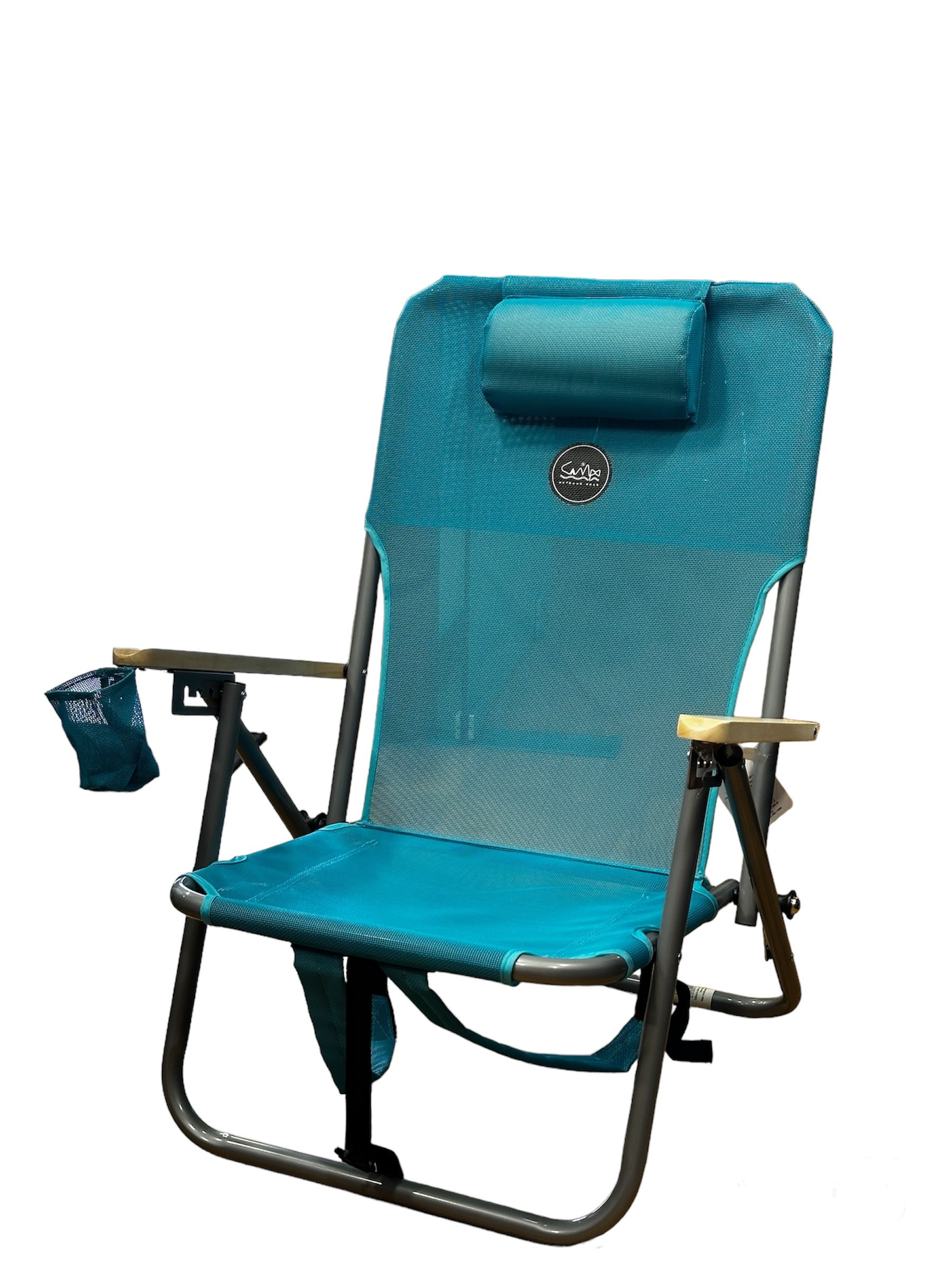 BEACH TILT 1 METAΛΛΙΚΗΚΑΡΕΚΛΑ 4 ΘΕΣΕΩΝ CAPRI BLUE CAMPO