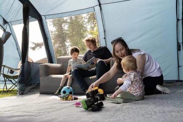 VANGO Savannah 600XL, Οικογενειακή σκηνή 6 ατόμων, 700 x 380 x 210(ύψος) cm, TEVSAVANN000002 /Deep Blue
