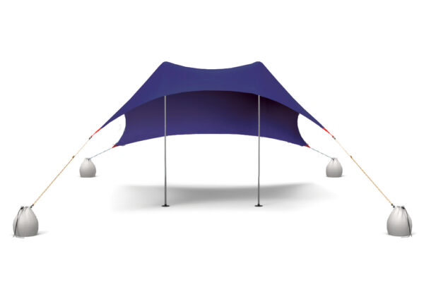 SALTY TRIBE Aeolians Beach Elastic Tent 200x200 cm, Τέντα Παραλίας με Προστασία UV, TRI-074 /Indigo