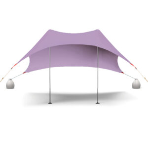 SALTY TRIBE Aeolians Beach Elastic Tent 200x200 cm, Τέντα Παραλίας με Προστασία UV, TRI-078 /Lilac