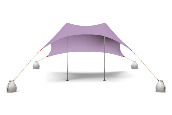 SALTY TRIBE Aeolians Beach Elastic Tent 200x200 cm, Τέντα Παραλίας με Προστασία UV, TRI-078 /Lilac