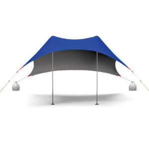 SALTY TRIBE Aeolians Blackout Beach Elastic Tent 200x200 cm, Τέντα Παραλίας με Προστασία UV, TRI-080 /Royal Blue