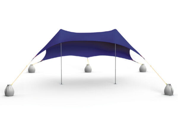 SALTY TRIBE Aeolians Beach Elastic Tent 300x250 cm, Τέντα Παραλίας με Προστασία UV, TRI-082 /Indigo
