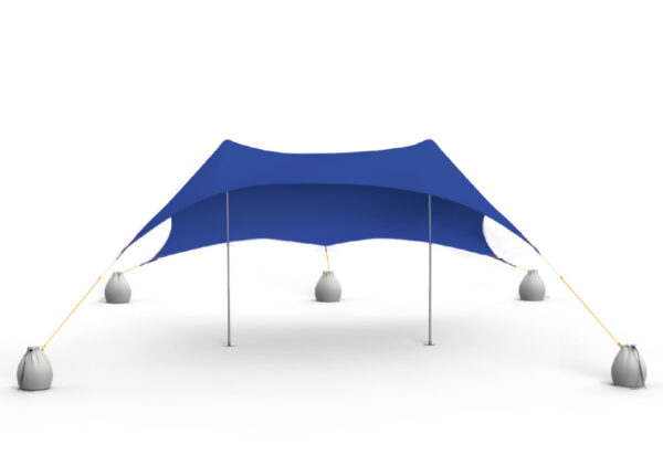 SALTY TRIBE Aeolians Beach Elastic Tent 300x250 cm, Τέντα Παραλίας με Προστασία UV, TRI-084 /Royal Blue