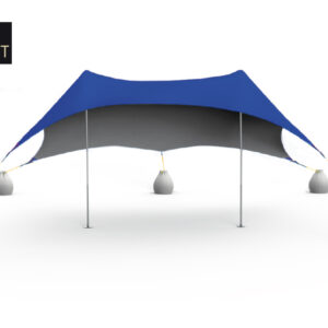 SALTY TRIBE Aeolians Blackout Beach Elastic Tent 300x250 cm, Τέντα Παραλίας με Προστασία UV, TRI-088 /Royal Blue