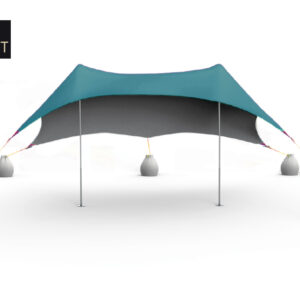 SALTY TRIBE Aeolians Blackout Beach Elastic Tent 300x250 cm, Τέντα Παραλίας με Προστασία UV, TRI-087 /Teal