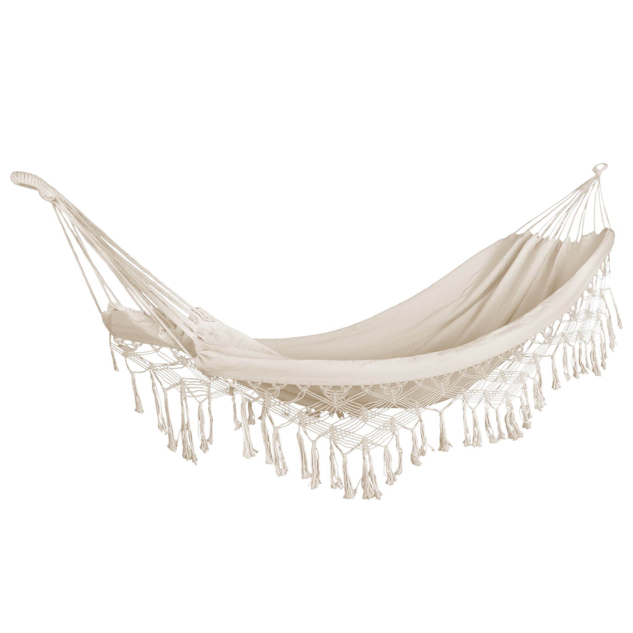 Αιώρα Διπλή Brazilian Macrame Μπεζ
