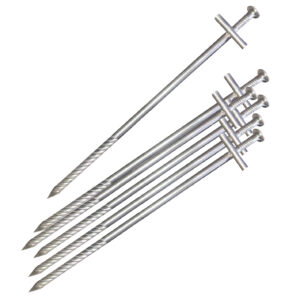 Μεταλλικά Πασαλάκια Σταυρός New Camp, 6pcs 23cm x 6.3mm, NEW-182