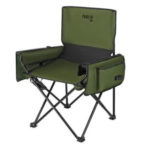 Πτυσσόμενη Καρέκλα για ψάρεμα/camping Fishing Chair NC3703 Πράσινη NILS CAMP