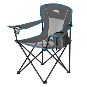 Πτυσσόμενη Καρέκλα Κάμπινγκ Nils Camp NC3706 Γκρι