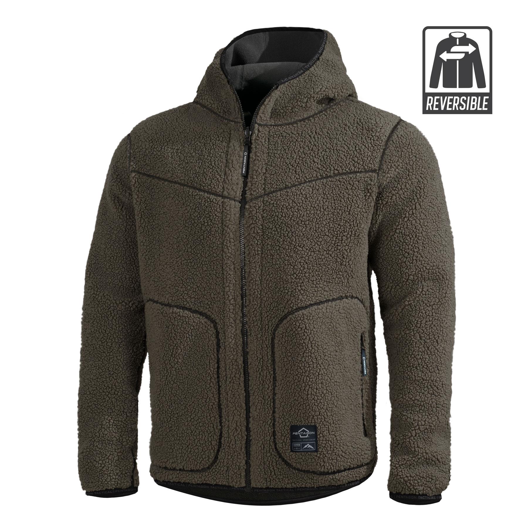 IANOS SHERPA 2-IN-1 REVERSIBLE FLEECE JACKET | K09057