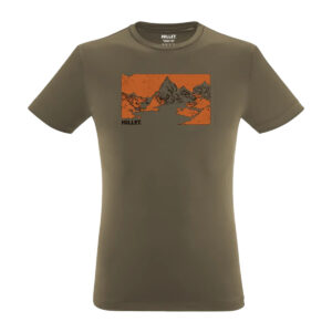 MILLET Wanaka Fast Men's T-Shirt, Ανδρικό Ορειβατικό Μπλουζάκι, MIV10087_N9904 /Dorite