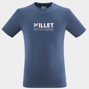 MILLET Men's T-Shirt, Ανδρικό Ορειβατικό Μπλουζάκι, MIV10140_N0395 /Blue