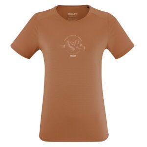MILLET Ubic Women's T-Shirt, Γυναικείο Ορειβατικό Μπλουζάκι, MIV10478_N4236 /Spice