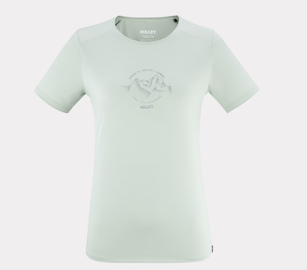 MILLET Ubic Women's T-Shirt, Γυναικείο Ορειβατικό Μπλουζάκι, MIV10478_N4239 /Sea Weed