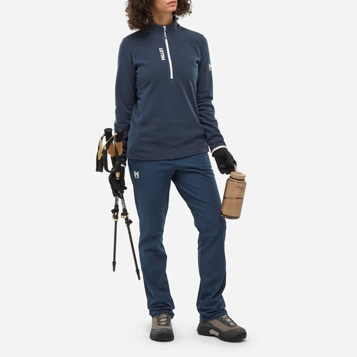 MILLET Ubic Warm Pant W, Χειμερινό Παντελόνι Πεζοπορίας Γυναικείο, MIV10650_N7317 /Navy Blue