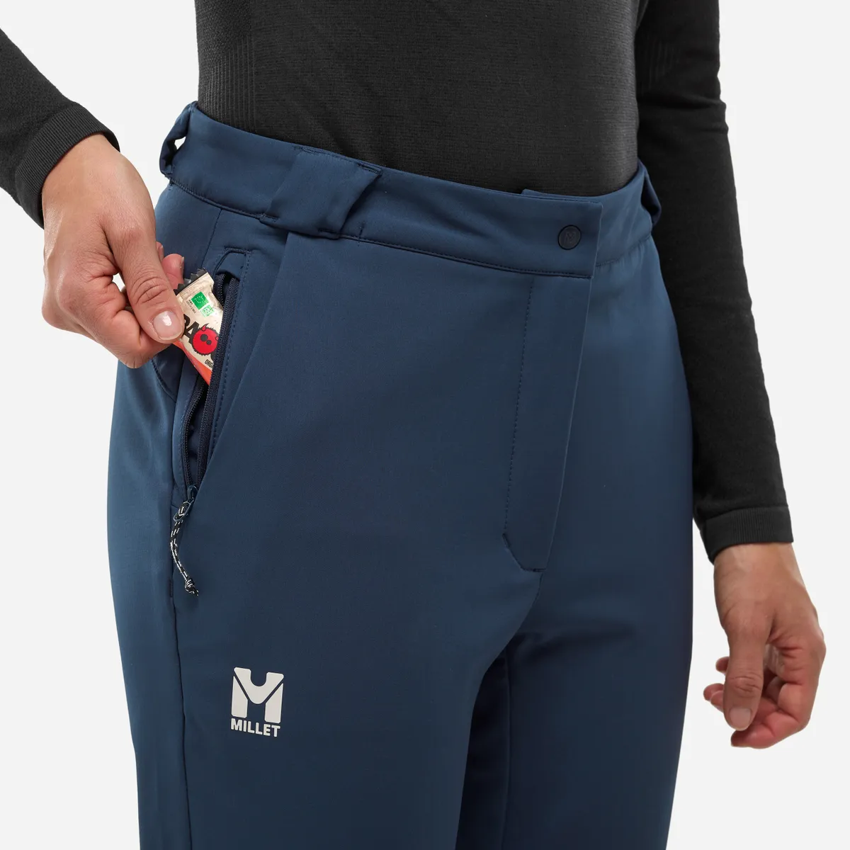 MILLET Ubic Warm Pant W, Χειμερινό Παντελόνι Πεζοπορίας Γυναικείο, MIV10650_N7317 /Navy Blue
