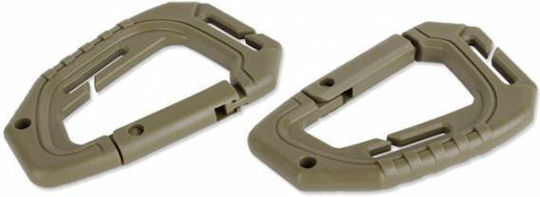 OD Tactical Καραμπίνερ Molle Χακί 2 Τεμάχια - Image 2