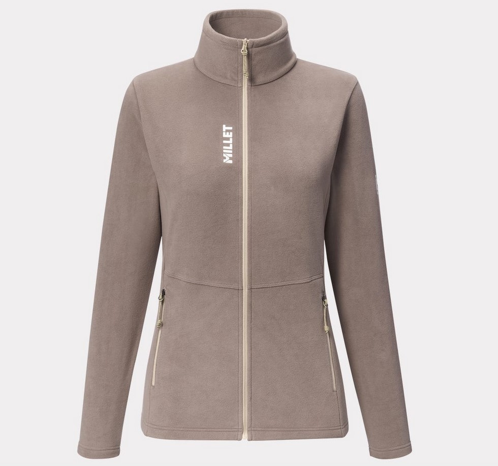 MILLET Seneca Micro W, Ζακέτα Fleece Γυναικεία, MIV10843-N0002 /Nutmeg